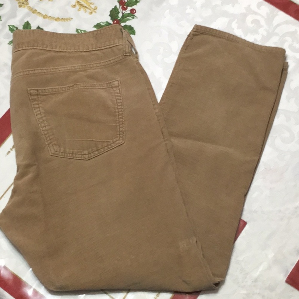 Old Navy Slim Straight Fit Corduroy Pants 34 x 30